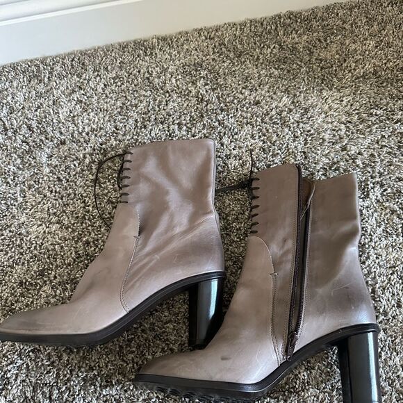 AGL Attilio Giusti Leombruni Leather Ankle Lace Up Boot Sz 8( 39 EU ) NEW - Picture 11 of 13